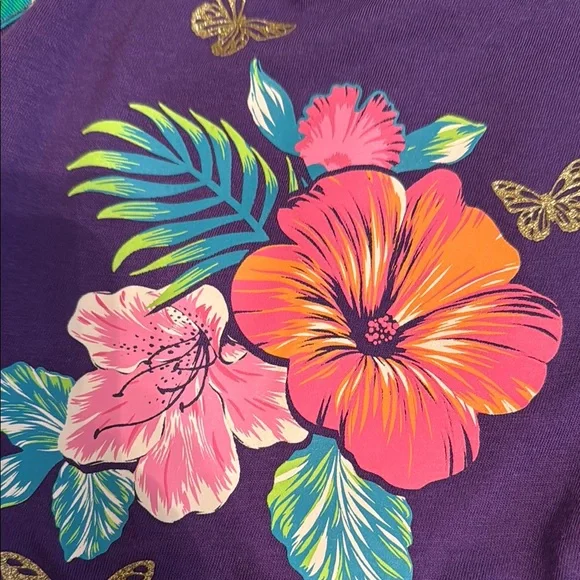 Children’s place Floral Tank Top and Shorts Set - Picture 2 of 4